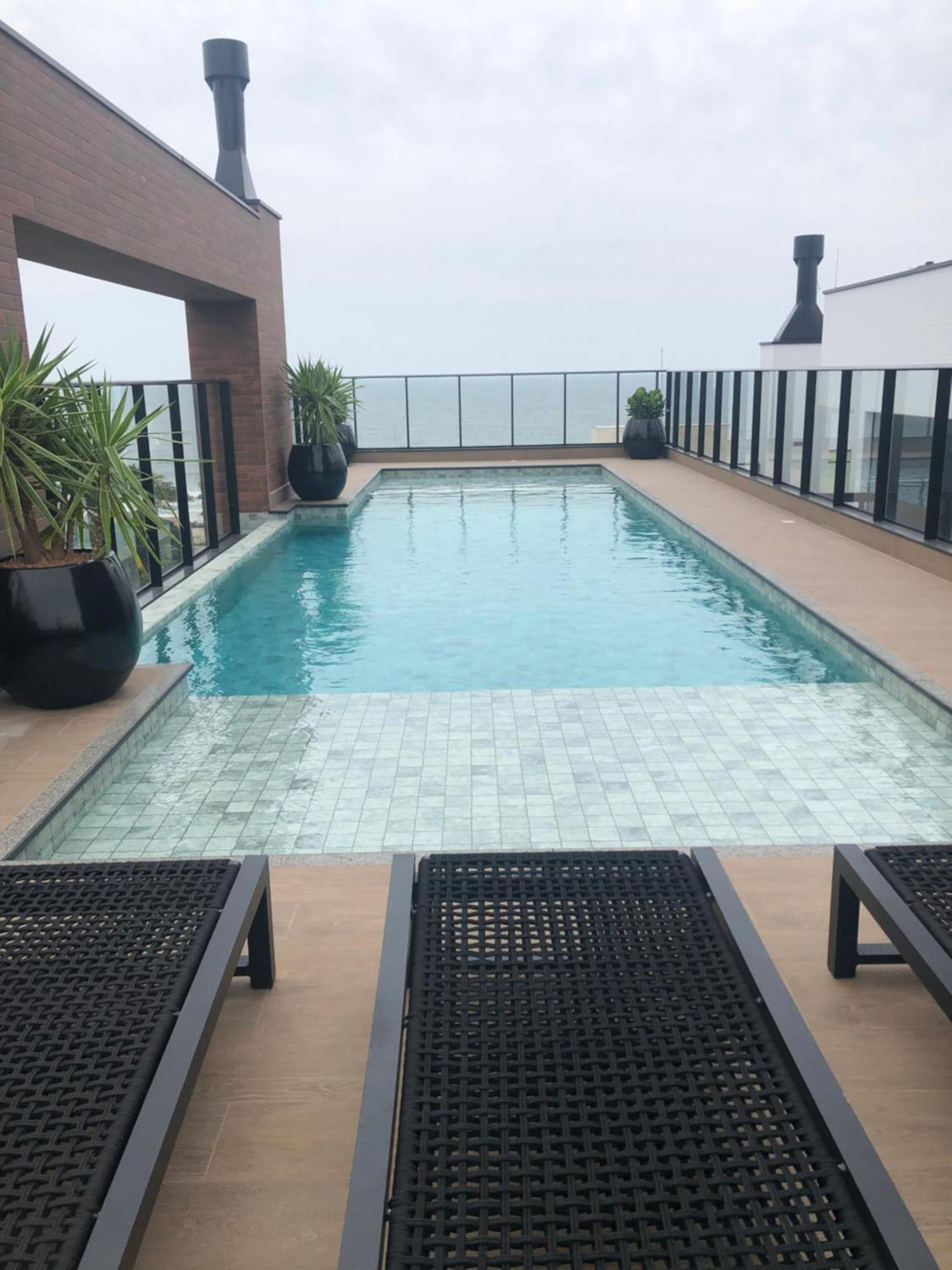 Departamento Con Vista Al Mar En Villa Francione 506 Bombinhas Exteriér fotografie