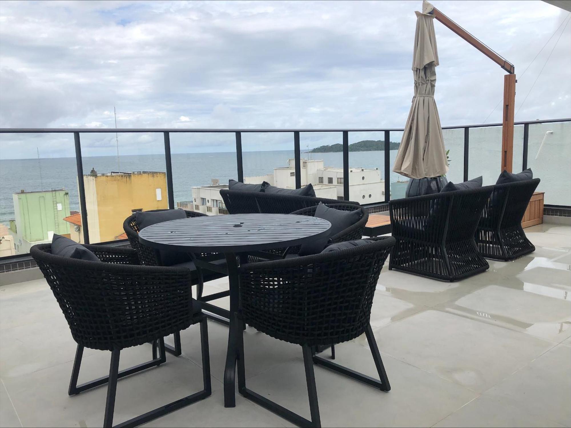 Departamento Con Vista Al Mar En Villa Francione 506 Bombinhas Exteriér fotografie